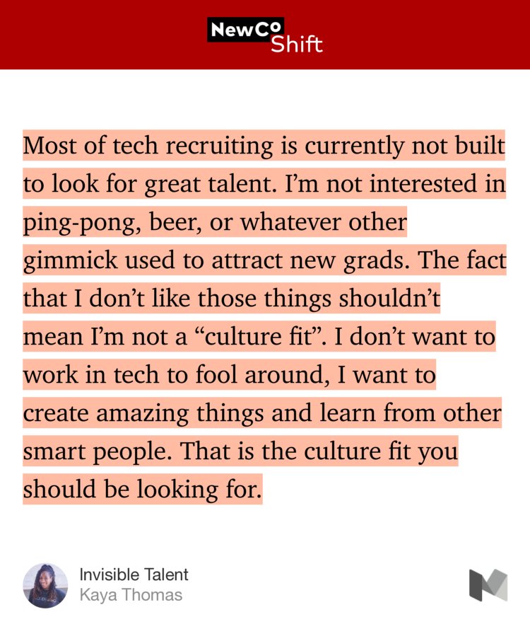 RT @stevesi: “Most of tech recruiting is currently…